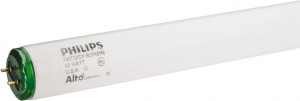 Philips 40 Watt Fluorescent Tubular Medium Bi-Pin Lamp 4,100°K Color Temp, 2,250 Lumens, Shatter Resistant, T12, 30,000 hr Avg Life 424002 - 70122320