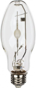 Philips 100 Watt High Intensity Discharge Commercial/Industrial Medium Screw Lamp 4,200°K Color Temp, 10,500 Lumens, ED17, 20,000 hr Avg Life 429886 - 62830674