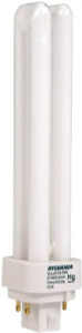 Sylvania 26 Watt Fluorescent Residential/Office 4 Pin Lamp 4,100°K Color Temp, 1,700 Lumens, CF26DD, 20,000 hr Avg Life 20669 - 39410733