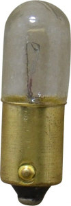 Value Collection 2.8 Watt, 28 Volt, Incandescent Miniature & Specialty T3-1/4 Lamp Miniature Bayonet Base, 2 to 4.999 Equivalent Range, Warm (1,000 to 3,000), Dimmable, 1-1/4" OAL 1820 - 54109467