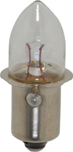 Value Collection 0.741 Watt, 2.47 Volt, Incandescent Miniature & Specialty B3-1/2 Lamp Single Contact Miniature Flanged Base, 0.01 to 0.999 Equivalent Range, Warm (1,000 to 3,000), Dimmable, 1-1/4" OAL PR6 - 54108972