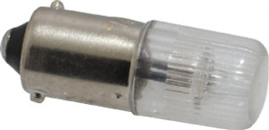 Value Collection 0.08 Watt, Incandescent Miniature & Specialty T3-1/4 Lamp Miniature Bayonet Base, 0.01 to 0.999 Equivalent Range, Warm (1,000 to 3,000), Dimmable, 1-1/4" OAL B2A - 73129702