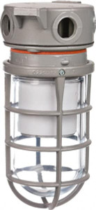 Hubbell Killark 120 to 277 VAC, 16 Watt, LED Hazardous Location Light Fixture Corrosion, Dirt, Dust, Heat, Moisture & Vibration Resistant, Aluminum Housing VSL1630F1HG-CP - 43427525