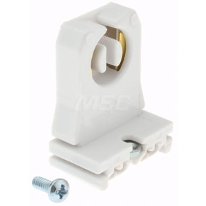 Legrand Pass & Seymour 2 Pin, 600 VAC, 660 Watt, Medium Base, Slide On Lamp Holder 1-1/4 Inch Wide x 1-11/16 Inch High, Fluorescent, Slide On 13053UN - 57271652