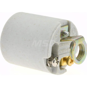 Legrand Pass & Seymour 250 VAC, 660 Watt, Medium Base, Keyless Lamp Holder 2 Inch High, Incandescent 31528 - 57271694