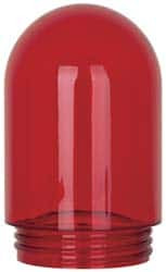 Crouse-Hinds Prismatic Lens, Heat Resistant, Polycarbonate Fixture Globe Red, UL 514A & UL Listed 1598 TP7470 - 05234802