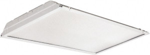 Lithonia Lighting 0 Lamps, 39 Watts, 2 ft. x 4 ft., LED Lamp Troffer 120/277 Volt, Dimmable, Acrylic Diffuser, Steel Troffer 237C10 - 38063392