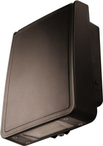 Philips 30 Watt, 3,090 Lumens, 4,000°K, 120-277V, LED Wall Pack Light Fixture Wall Mount, Patterned Polycarbonate Lens, Aluminum Housing, Bronze (Color), 3.3000" D x 8" H x 7" W 912401468309 - 94668548