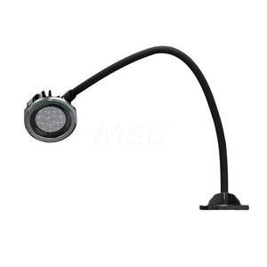 PRO-SOURCE Machine Lights, Machine Light Style: Spot with Gooseneck, Mounting Type: Screw Down Base, Screw In, Screw Mount, Wattage: 0, Voltage: 100-240 V PS-SLSD3330120V - 10781961