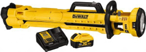 DeWALT 20 Volts, 3000 Lumens, Cordless Work Light Yellow, 11 hr Run Time DCL079R1 - 39027420