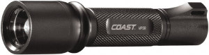 Coast White LED Bulb, 185 Lumens, Industrial/Tactical Flashlight Black Aluminum Body, 3 AA Batteries Included 19220 - 66327701