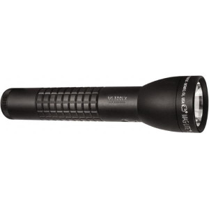 MAGLITE LED Bulb, 524 Lumens, Industrial/Tactical Flashlight Black Aluminum Body, 2 D Alkaline Batteries Not Included ML300LX-S2CC6 - 53103982