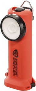 Streamlight White LED Bulb, 175 Lumens, Industrial/Tactical Flashlight Orange Plastic Body, 4 AA Alkaline Batteries Included 90540 - 06017966