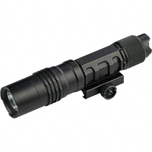 Streamlight Anodized Aluminum Industrial/Tactical Flashlight 1000 Lumens, 1200 min Runtime, White & Red LED Bulb, Black Body, 2 Lithium Batteries Included 88089 - 98069669
