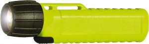 Underwater Kinetics White Xenon Bulb, 38 Lumens, Industrial/Tactical Flashlight Yellow Plastic Body, 4 AA Alkaline Batteries Included 514120 - 72289564