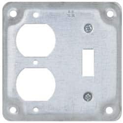 Crouse-Hinds Steel Electrical Box Square Surface Cover TP506 - 05234919
