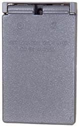 Crouse-Hinds Aluminum Electrical Box Weatherproof Cover Includes Gasket TP7214 - 06926356