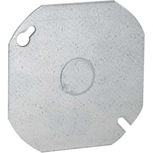 Hubbell RACO Steel Electrical Box Flat Cover 724 - 11850708