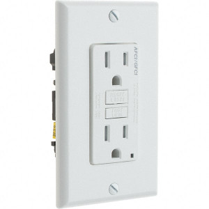 Leviton GFCI Receptacles, Grade: Commercial, Color: White, NEMA Configuration: 5-15R, Amperage: 15, Reset Type: Manual, Voltage: 125 VAC AGTR1-W - 32533598 Leviton GFCI Receptacles, Grade: Commercial, Color: White, NEMA Configuration: 5-15R, Amperage: 15, Reset Type: Manual, Voltage: 125 VAC AGTR1-W - 32533598