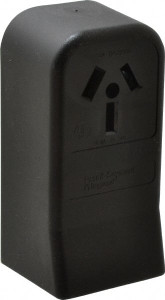 Legrand Pass & Seymour 125/250 VAC 50A NEMA 10-50R Industrial Grade Brown Straight Blade Single Receptacle 1 Phase, 3 Pole, 3 Wire, Ungrounded, Surface Mount 385 - 48670673