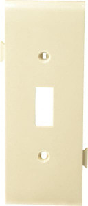Legrand Pass & Seymour 1 Gang, 4.9062 Inch Long x 1-13/16 Inch Wide, Sectional Switch Plate Toggle Switch Center Panel, Ivory, Nylon PJSC1I - 01189992