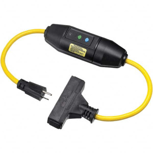 Hubbell Wiring Device-Kellems GFCI Cords & Power Distribution Centers, Mount Type: In-Line, Number of Outlets: 3, Cord Length (Feet): 2, Amperage Rating: 15, Voltage: 125, Trip Type Reset Level: Manual GFPIL15125TRIM - 74311267