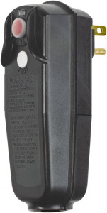 Tower Manufacturing 0 Outlet, 125 Volt, 15 Amp Rating, Right Angle, Commercial, Industrial GFCI Cordless 30326804-08 - 35826445
