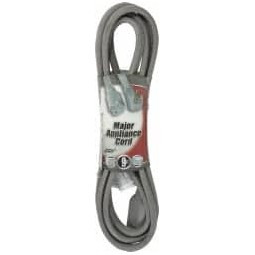 Southwire 9 ft., 12/3 Gauge/Conductors, Beige Outdoor Extension Cord 1 Receptacle, 20 Amps, 250 VAC, UL SPT-3, NEMA 6-20 3537SW8809 - 73046914