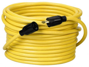 Southwire 100 ft., 12/3 Gauge/Conductors, Yellow Wet & Dry Location, Indoor & Outdoor Extension Cord 1 Receptacle, 15 Amps, 125 VAC, UL STW, NEMA L5-20P, L5-20R 9029SW8802 - 73046708