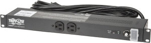 Tripp Lite 12 Outlets, 120 Volts, 20 Amps, 15 ft. Cord, Power Outlet Strip Rack Mount, 5-20 NEMA Configuration ISOBAR12/20 UL - 01310366