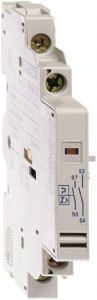 Schneider Electric Circuit Breaker Auxiliary Contact Block Use with GV2L, GV2LE, GV2ME, GV2P, GV2RT, GV3L, GV3P, TeSys GVAD0110 - 57655151