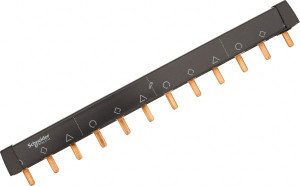 Square D 100 Amp Circuit Breaker Combination Busbar 415 VAC Control Voltage, Use with C60 Circuit Breakers A9XPH312 - 69668960