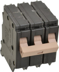 Eaton Cutler-Hammer 30 Amp, 120/240 VAC, 3 Pole, Plug In Type CH Circuit Breaker Thermal Magnetic Trip, 10 kA Breaking Capacity, 14-6 AWG CH330 - 00104968