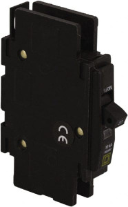 Square D 35 Amp, 240 VAC, 1 Pole, Panel Mount Miniature Circuit Breaker 14-2 AWG QOU135 - 54423629