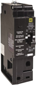 Square D 20 Amp, 277 VAC, 1 Pole, Panel Mount Molded Case Circuit Breaker Thermal Magnetic Trip, 12-4 (Aluminum), 14-6 (Copper) AWG, 4.05 Inch Deep x 5.66 Inch High x 0.98 Inch Wide EDB14020EPD - 69660629