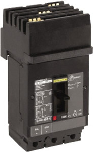 Square D 20 Amp, 600 VAC, 3 Pole, Plug In Molded Case Circuit Breaker Thermal Magnetic Trip, Multiple Breaking Capacity Ratings, 14-3/0 AWG HGA36020 - 69668622