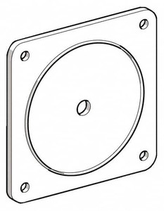 Schneider Electric Cam and Disconnect Switch Gasket Kit For Use with Motor Disconnect Switch KZ65 - 69680353