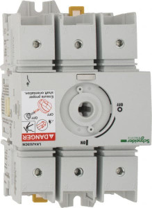 Schneider Electric 600VAC at 50/60 Hz, 3 Pole, Nonfused Cam & Disconnect Switch 3.13 Inch Wide x x 4.92 Inch High x x 2.52 Inch Deep LK4JU3CN - 69530269