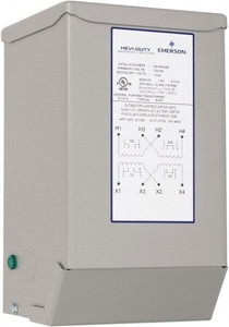 Sola/Hevi-Duty 120/240 Input Volt, 12/24 Output Volt, 60 Hz, Buck Boost Transformer 1 Phase, 6 Inch Wide x 5 Inch Deep x 10 Inch High, cULus Listed E77014 HS19F500B - 54073440