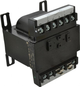Eaton Cutler-Hammer 1 Phase, 0.5 kVA, Control Transformer 2 Input, 1 Output Winding, 50/60 Hz, 5-1/2 Inch Deep x 4-3/4 Inch High, 131°F Temp Rise C0500E2A - 00659482