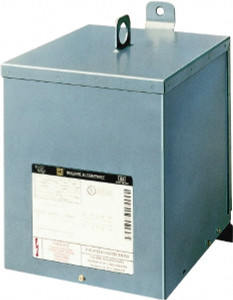 Square D 1 Phase, 240 x 480 Volt Input, 120/240 Volt Output, 5 kVA, General Purpose Transformer 3R NEMA Rating, 239°F Temp Rise, Indoor, Outdoor 5S1F - 69531697