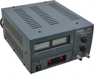 Extech 0 to 3 Amp, 0 to 30 VDC, 115/220 VAC Output, Power Supply 9-1/2 Inch Wide x 6 Inch Deep x 5.6 Inch High, 3 Digit, LCD Display 382213 - 40211195