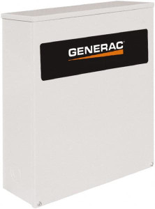 Generac 3 Phase, 277/480 Input Volt, 200 Amp, Automatic Transfer Switch 3R NEMA Rated, Aluminum, 30.1 Inch Wide x 13.1 Inch Deep x 48.1 Inch High, Automatic Exerciser, Electrically Operated, IEC 60947-6-1 RTSN200K3 - 54223136 Generac 3 Phase, 277/480 Input Volt, 200 Amp, Automatic Transfer Switch 3R NEMA Rated, Aluminum, 30.1 Inch Wide x 13.1 Inch Deep x 48.1 Inch High, Automatic Exerciser, Electrically Operated, IEC 60947-6-1 RTSN200K3 - 54223136