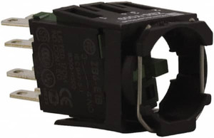 Schneider Electric 2NO, Multiple Amp Levels, Electrical Switch Contact Block ZB6Z3B - 69675452