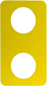 Square D Legend Plate - TROLLEY: East-West 9001SKN202 - 69653319