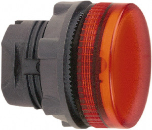 Schneider Electric Round Pilot and Indicator Light Lens Red ZB5AV043S - 69533586