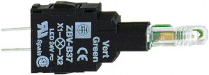 Schneider Electric Green Lens LED Indicating Light ZBVB37 - 69533313