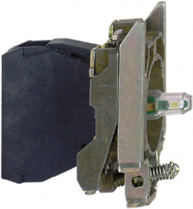 Schneider Electric 24-120 VAC/VDC at 50/60 Hz Green Lens LED Indicating Light Screw Connector, Electromagnetic Field Resistant, Electrostatic Discharge Resistant, Shock Resistant, Vibration Resistant ZB4BVBG3 - 69533842