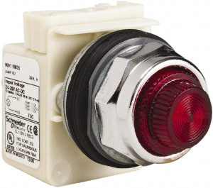 Schneider Electric 28 V Red Lens Indicating Light Screw Clamp Connector 9001KP35R31 - 69535532