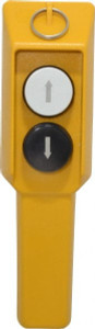 ACI Advance Controls, Inc. 2 Operator, Booted Head Pendant Control Station Momentary Switch, NO/NC Contact 103727 - 72658412